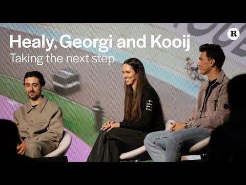 Ben Healy, Pfeiffer Georgi and Olav Kooij on their progress and future ambitions - Rouleur Live 2024