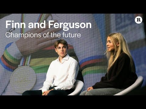 Lorenzo Finn and Cat Ferguson on becoming Junior World Champions - Rouleur Live 2024