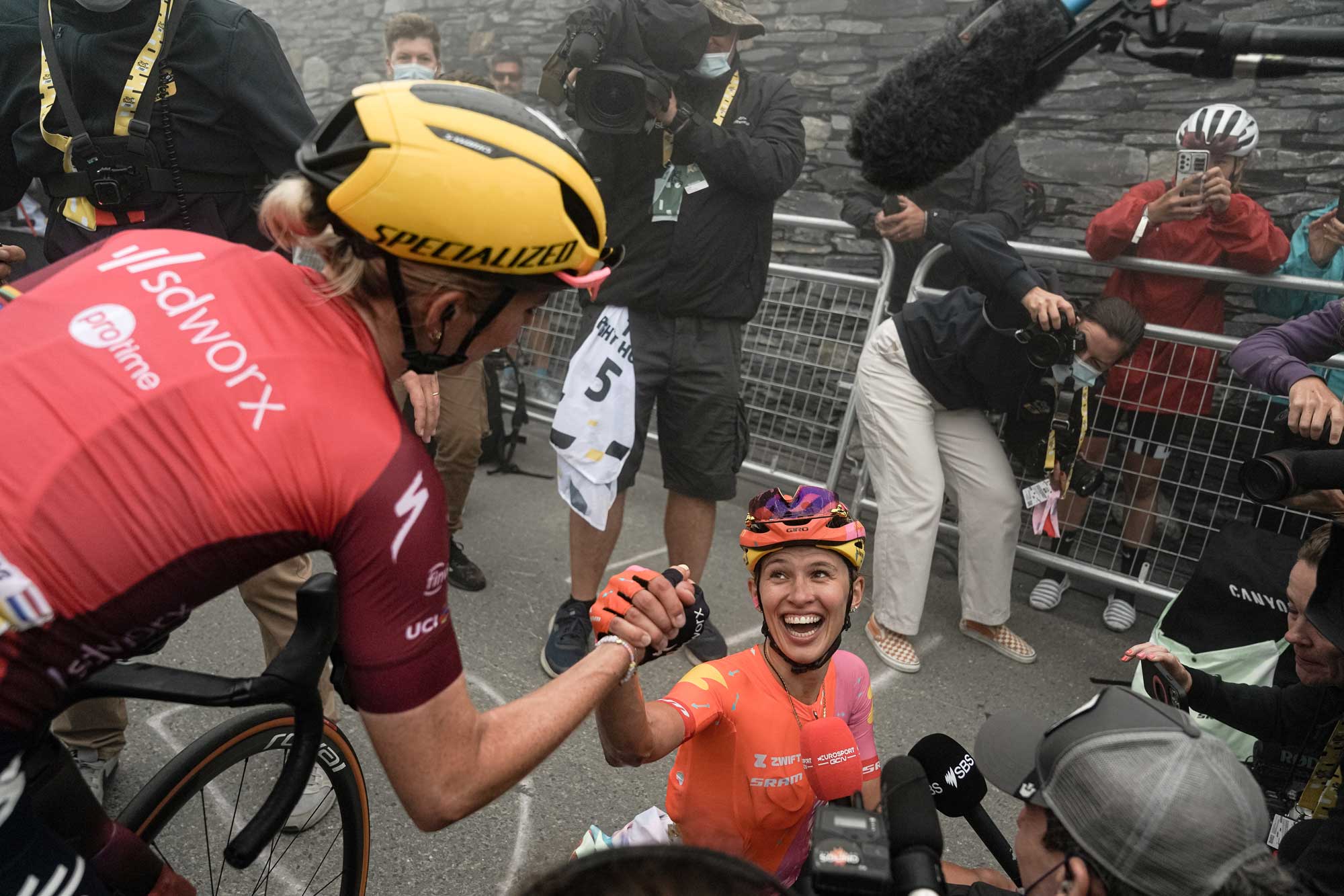 Gutsy, determined and human: Why Kasia Niewiadoma won hearts on the Tourmalet