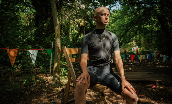We love the new Rapha + Shrimps cycling clothing collaboration