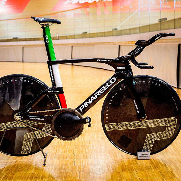 Pinarello creates 3D-printed Bolide bike for Filippo Ganna Hour
