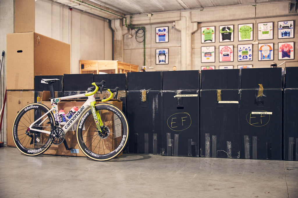 EF Pro Cycling to ride special Rapha x Palace Skateboards kit and bikes at  Giro d'Italia