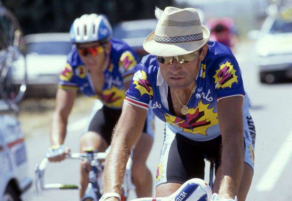 World champion Greg Lemond long sleeve cycling jersey - Pulling Turns
