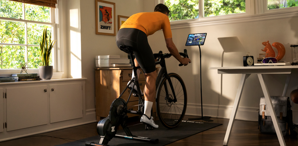 using zwift with rollers