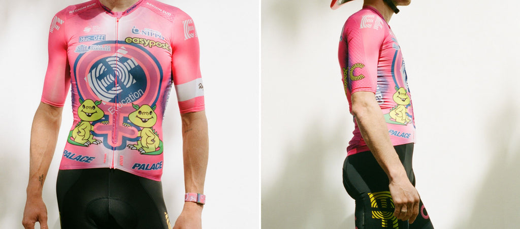 Rapha x Palace EF Jersey (Free Bidon), Sports Equipment, Bicycles