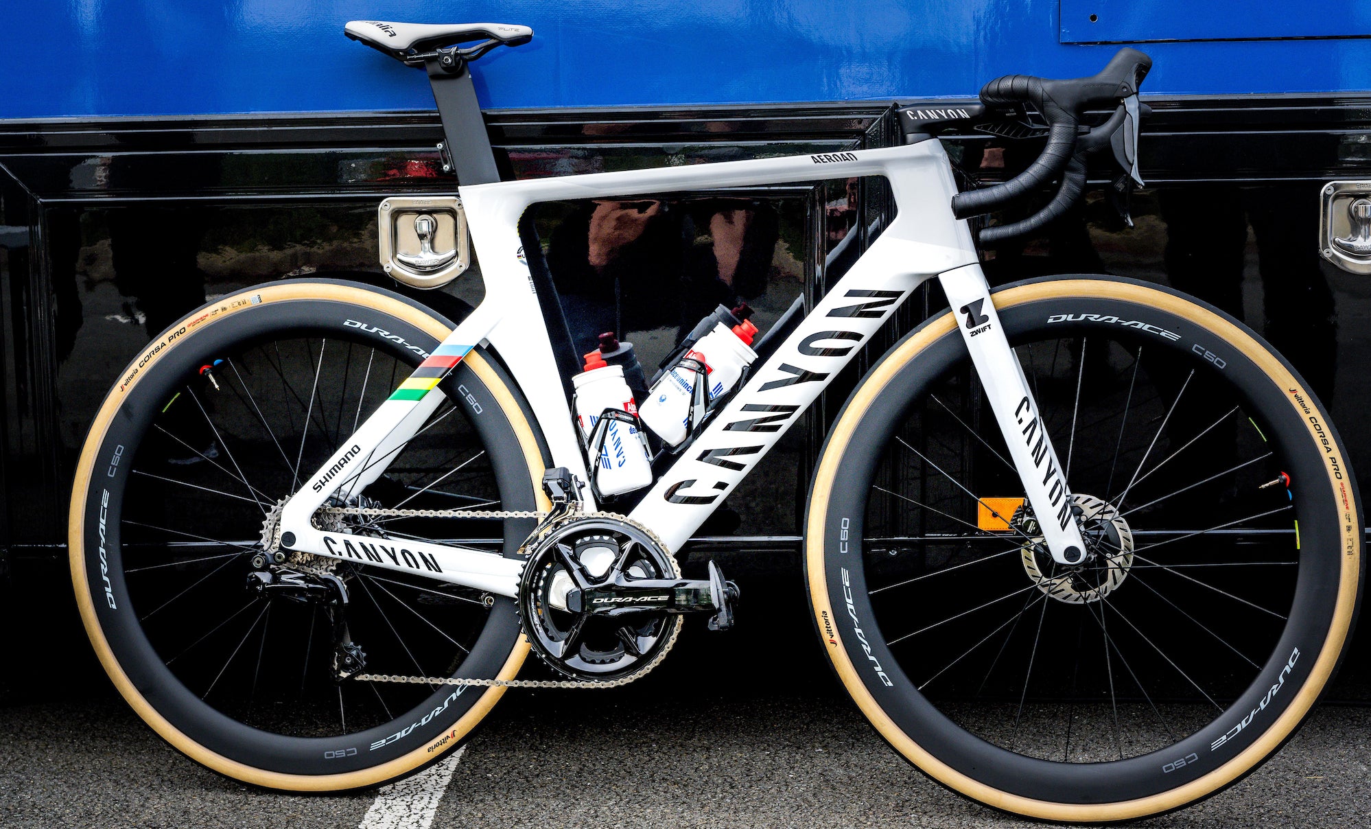 Pro bike: Mathieu van der Poel's Roubaix-winning Canyon Aeroad CFR