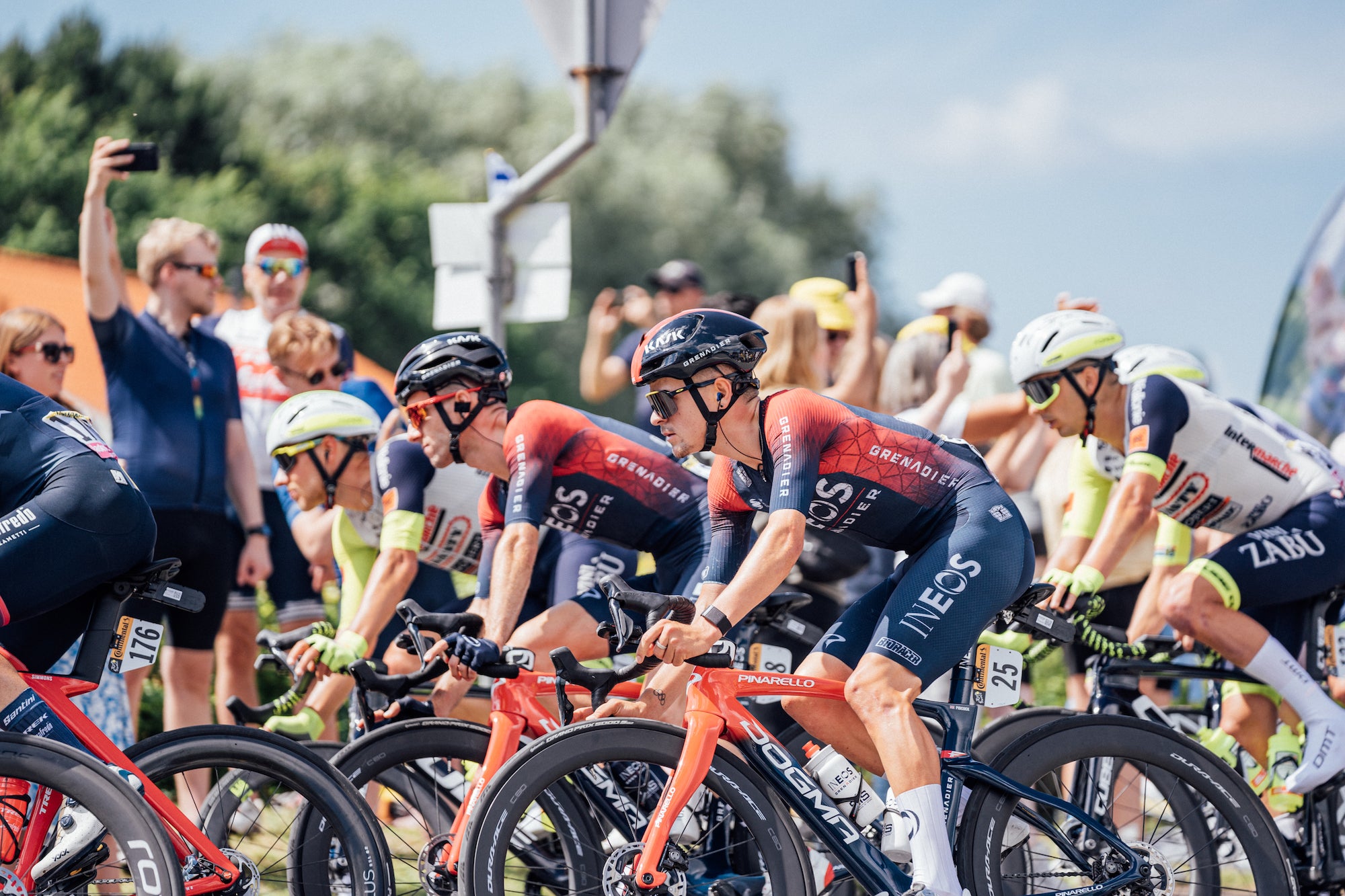 The youngest and oldest riders at the Tour de France