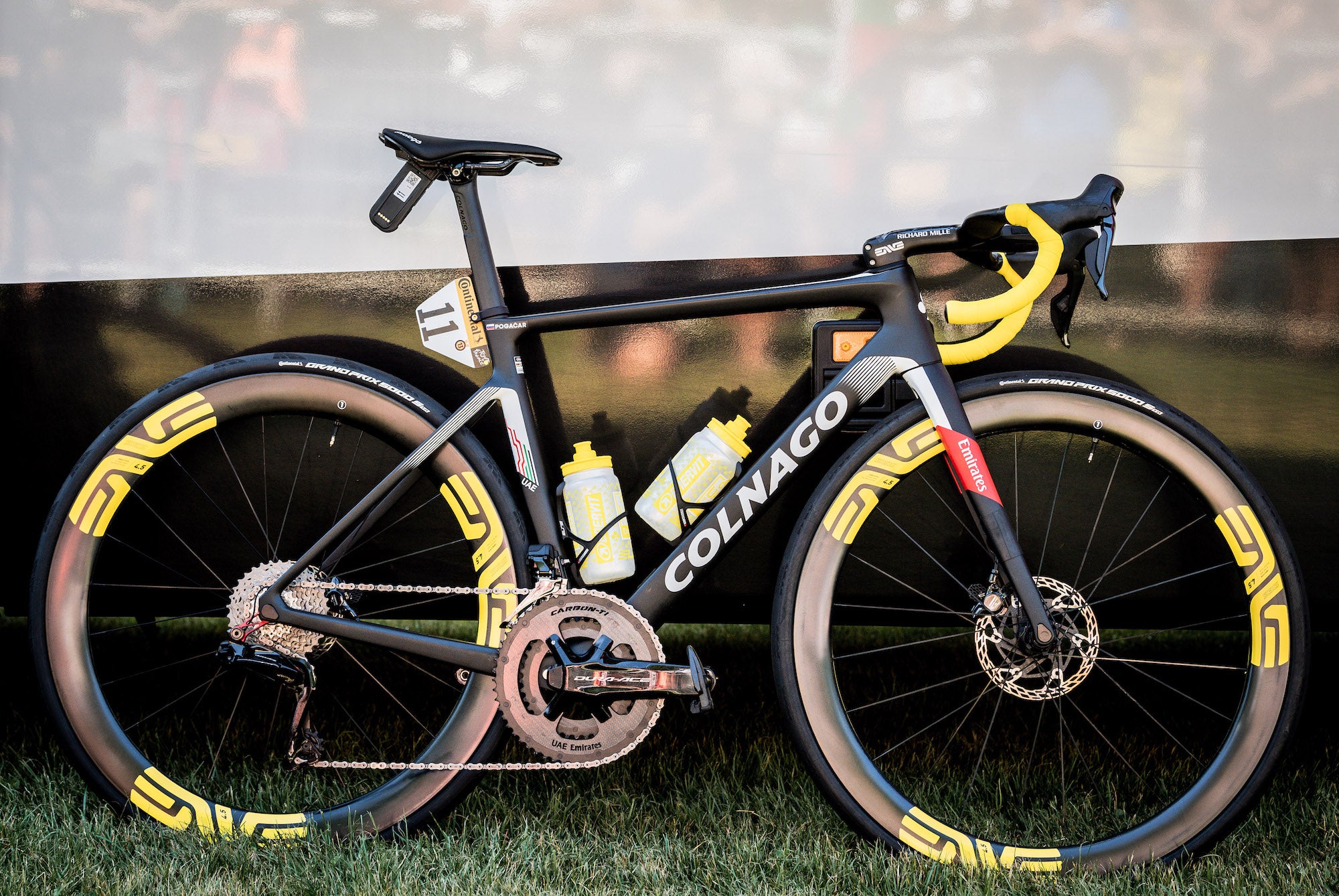 Pro bike: Tadej Pogačar's Tour de France Colnago V4RS