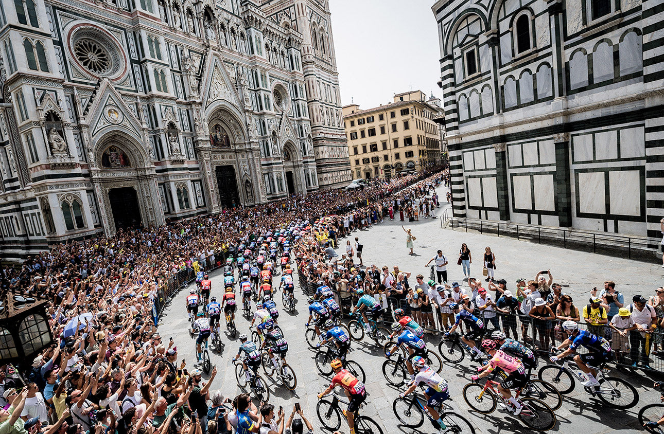 Standing in the shadows of greatness - capturing a stunning Grand Départ in Florence